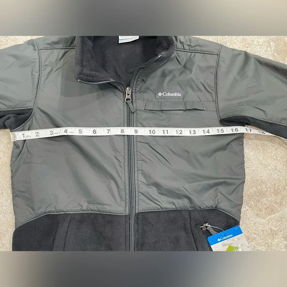Columbia Boys' Steens Mt™ Overlay Fleece Jacket boys size youth M 10-12